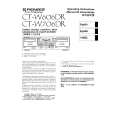 PIONEER 706DR Owners Manual PIONEER 706DR Owners Manual