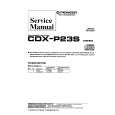 PIONEER CDXP23S X1N/EW Service Manual PIONEER CDXP23S X1N/EW Service Manual