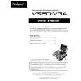 ROLAND VS20-VGA Owners Manual ROLAND VS20-VGA Owners Manual