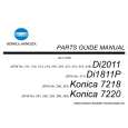 KONICA 7218 Parts Catalog KONICA 7218 Parts Catalog