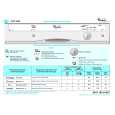 WHIRLPOOL ADP 8400 WH Quick Start WHIRLPOOL ADP 8400 WH Quick Start