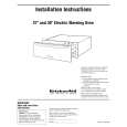 WHIRLPOOL KEWD175HBT0 Installation Manual WHIRLPOOL KEWD175HBT0 Installation Manual