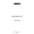 ZANUSSI ZGG784ICAR Owners Manual ZANUSSI ZGG784ICAR Owners Manual