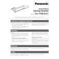 PANASONIC WJPB65E01 Owners Manual PANASONIC WJPB65E01 Owners Manual