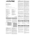 ALPINE DDTF25A Owners Manual ALPINE DDTF25A Owners Manual