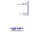 ARTHUR MARTIN ELECTROLUX AW889F Owners Manual ARTHUR MARTIN ELECTROLUX AW889F Owners Manual