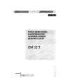 ZANUSSI ZM 32T K Owners Manual ZANUSSI ZM 32T K Owners Manual