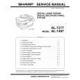 SHARP AL1217 Service Manual SHARP AL1217 Service Manual