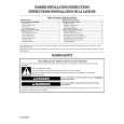 WHIRLPOOL WTW5810SW0 Installation Manual WHIRLPOOL WTW5810SW0 Installation Manual