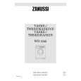 ZANUSSI WD1245 Owners Manual ZANUSSI WD1245 Owners Manual