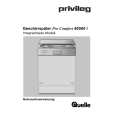 PRIVILEG PROCOMFORT 80500I-D Owners Manual PRIVILEG PROCOMFORT 80500I-D Owners Manual