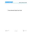 SHURE T4N Owners Manual SHURE T4N Owners Manual