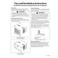 WHIRLPOOL RS100 Installation Manual WHIRLPOOL RS100 Installation Manual
