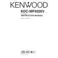 KENWOOD KDC-MP4026V Owners Manual KENWOOD KDC-MP4026V Owners Manual