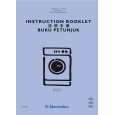 ELECTROLUX EW970W Owners Manual ELECTROLUX EW970W Owners Manual