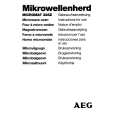 AEG Micromat 328 Z D Owners Manual AEG Micromat 328 Z D Owners Manual