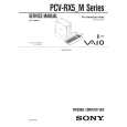 SONY PCVRX5M Service Manual SONY PCVRX5M Service Manual