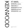 KENWOOD KT880DL Owners Manual KENWOOD KT880DL Owners Manual