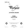 WHIRLPOOL LA6053XTF0 Parts Catalog WHIRLPOOL LA6053XTF0 Parts Catalog