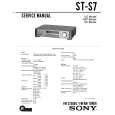SONY STS7 Service Manual SONY STS7 Service Manual