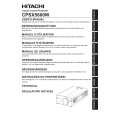 HITACHI CPSX5600W Owners Manual HITACHI CPSX5600W Owners Manual
