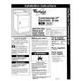 WHIRLPOOL CGW2791EW0 Installation Manual WHIRLPOOL CGW2791EW0 Installation Manual