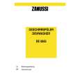 ZANUSSI DE6865 Owners Manual ZANUSSI DE6865 Owners Manual