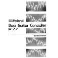 ROLAND G-77 Owners Manual ROLAND G-77 Owners Manual