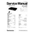 TECHNICS STX301 Service Manual TECHNICS STX301 Service Manual