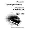 PANASONIC KXP2124 Owners Manual PANASONIC KXP2124 Owners Manual