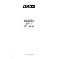 ZANUSSI ZVC45 Owners Manual ZANUSSI ZVC45 Owners Manual