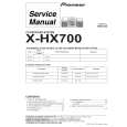 PIONEER XHX700 Service Manual PIONEER XHX700 Service Manual