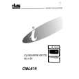 FAURE CML615W Owners Manual FAURE CML615W Owners Manual