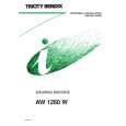 TRICITY BENDIX AW1260W Owners Manual TRICITY BENDIX AW1260W Owners Manual