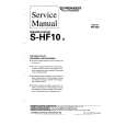 PIONEER SHF10 Service Manual PIONEER SHF10 Service Manual