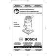 BOSCH PR10E Owners Manual BOSCH PR10E Owners Manual