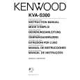KENWOOD KVAS300 Owners Manual KENWOOD KVAS300 Owners Manual