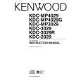KENWOOD KDC-3029 Owners Manual KENWOOD KDC-3029 Owners Manual
