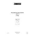 ZANUSSI F804 Owners Manual ZANUSSI F804 Owners Manual