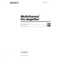 SONY TAP9000ES Owners Manual SONY TAP9000ES Owners Manual