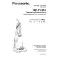 PANASONIC MCV7358 Owners Manual PANASONIC MCV7358 Owners Manual