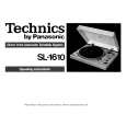 TECHNICS SL-1610MK2 Owners Manual TECHNICS SL-1610MK2 Owners Manual