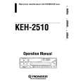 PIONEER KEH-2510 Owners Manual PIONEER KEH-2510 Owners Manual