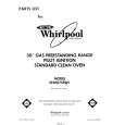 WHIRLPOOL SF3007SRW1 Parts Catalog WHIRLPOOL SF3007SRW1 Parts Catalog
