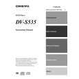 ONKYO DVS535 Owners Manual ONKYO DVS535 Owners Manual