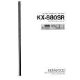 KENWOOD KX-880SR Owners Manual KENWOOD KX-880SR Owners Manual