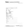 AEG 0163709 Service Manual AEG 0163709 Service Manual