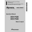 PIONEER DEH-P430/XM/UC Owners Manual PIONEER DEH-P430/XM/UC Owners Manual