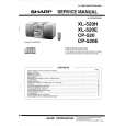 SHARP XL520H/E Service Manual SHARP XL520H/E Service Manual