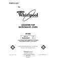 WHIRLPOOL MW8200XP0 Parts Catalog WHIRLPOOL MW8200XP0 Parts Catalog